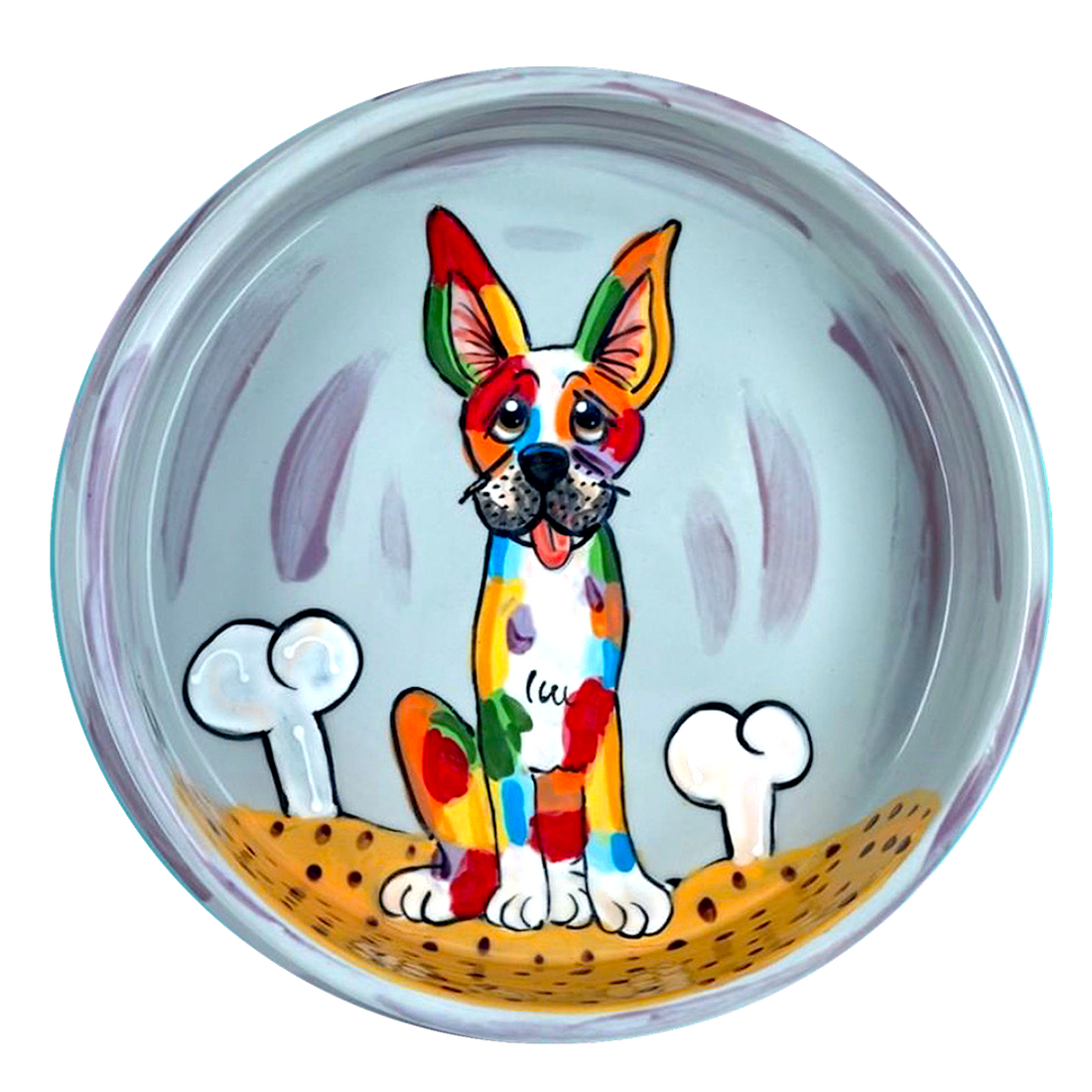 Boston Terrier Rainbow Palz™ Bowl