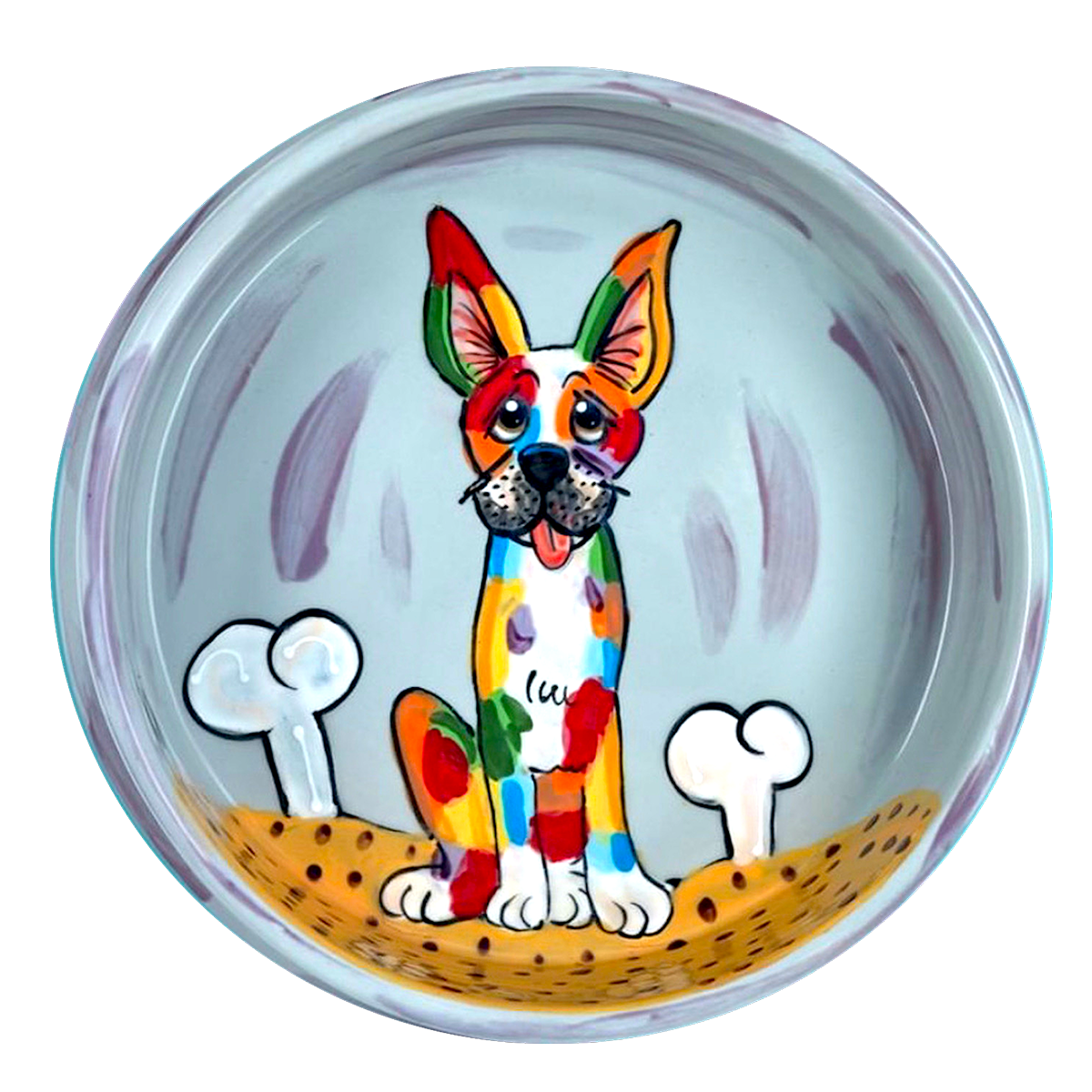Boston Terrier Rainbow Palz™ Bowl