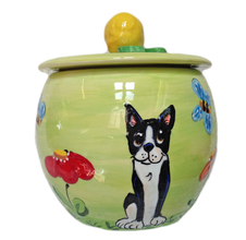 Boston Terrier Treat Jar