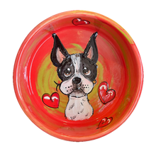 Boston Terrier Hand-Painted by Debby Carman