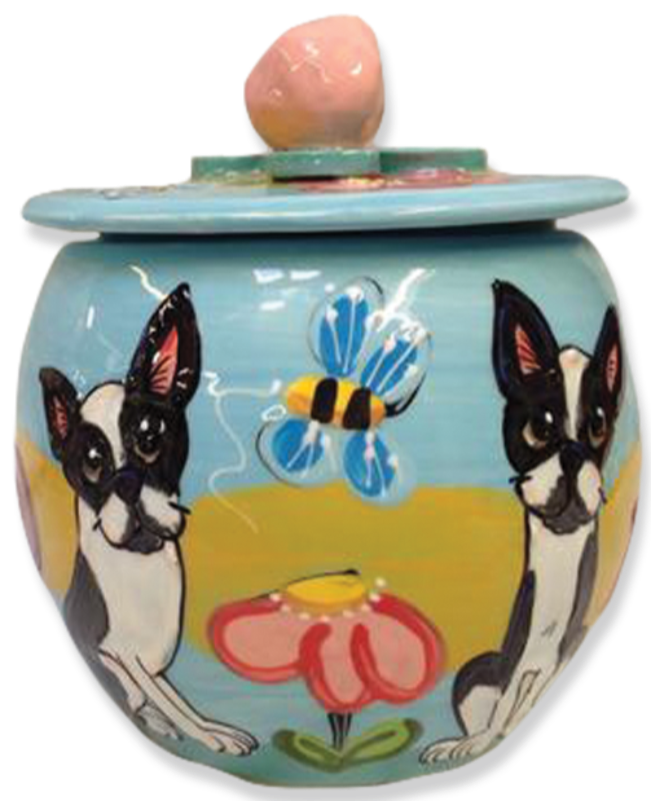 Boston Terriers Pottery