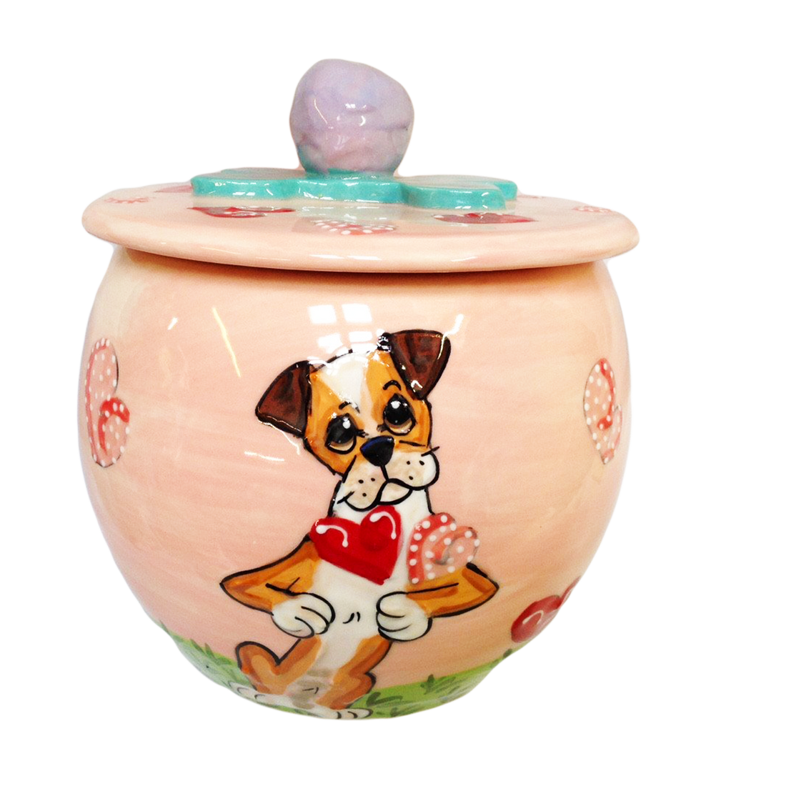 Boxer Love Treat Jar