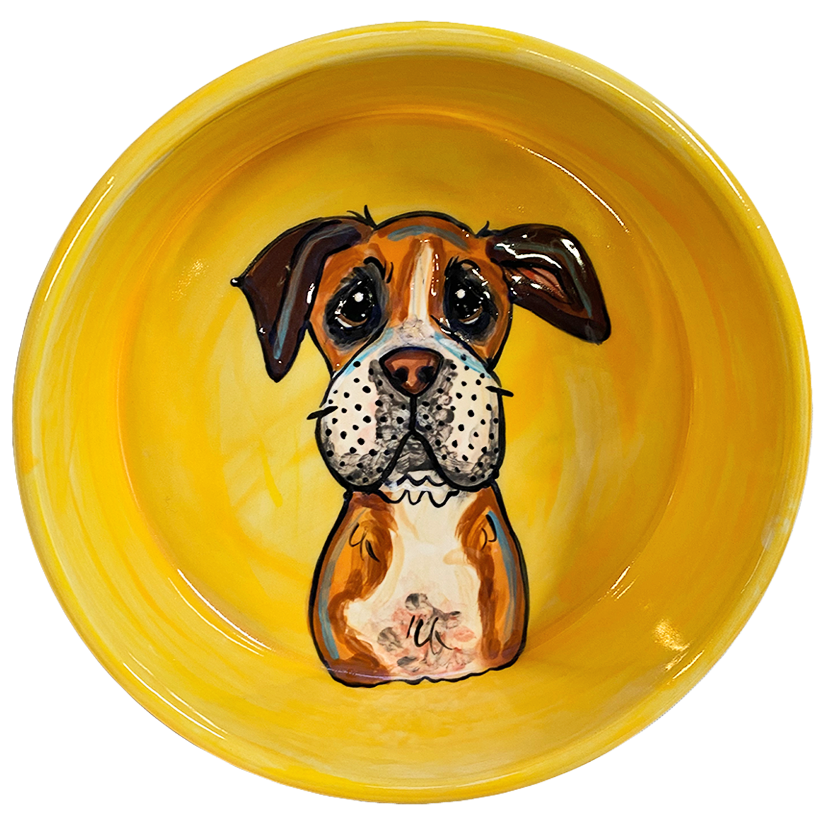 Boxer Portrait Bowl