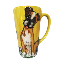 Boxer Dog Tall Latte Coffee Mug