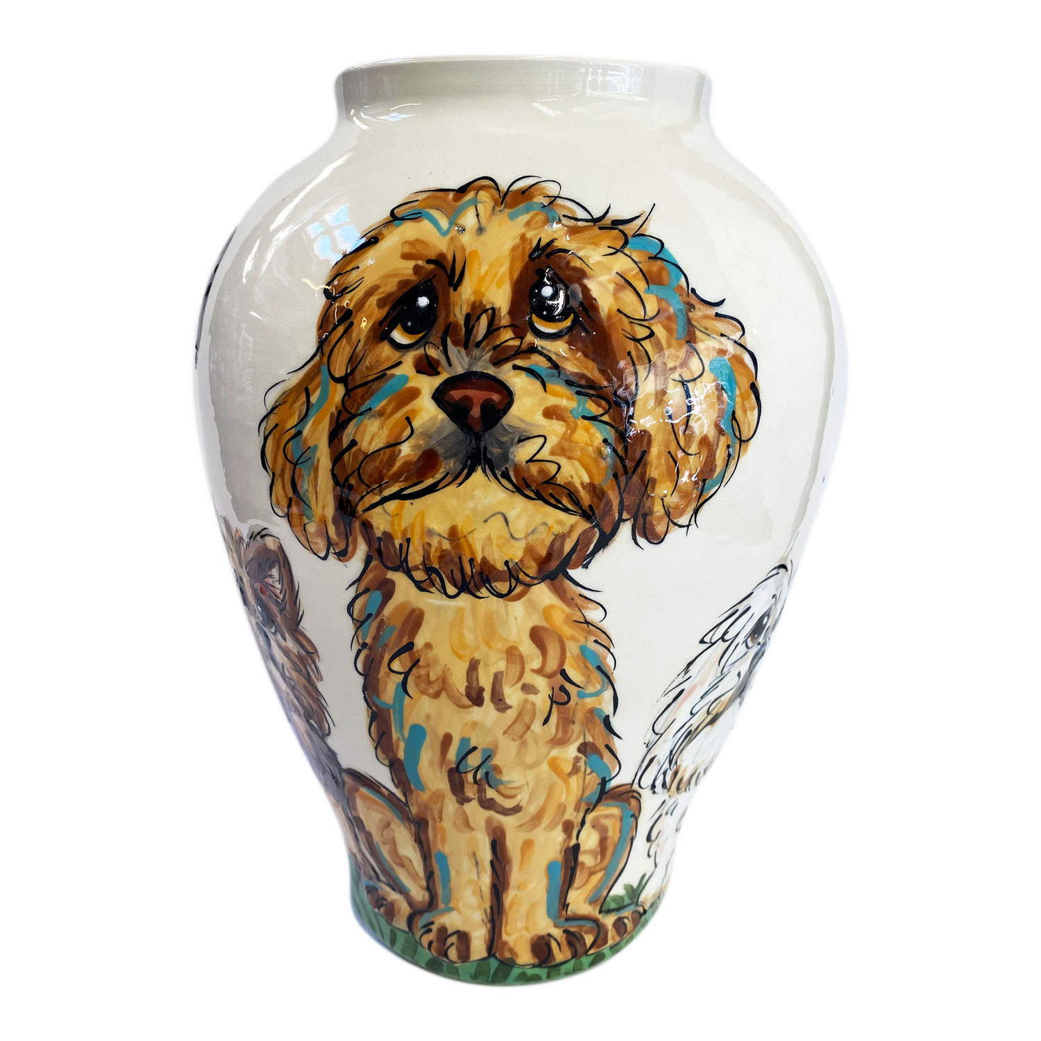 Breed Dog Decorator Vase