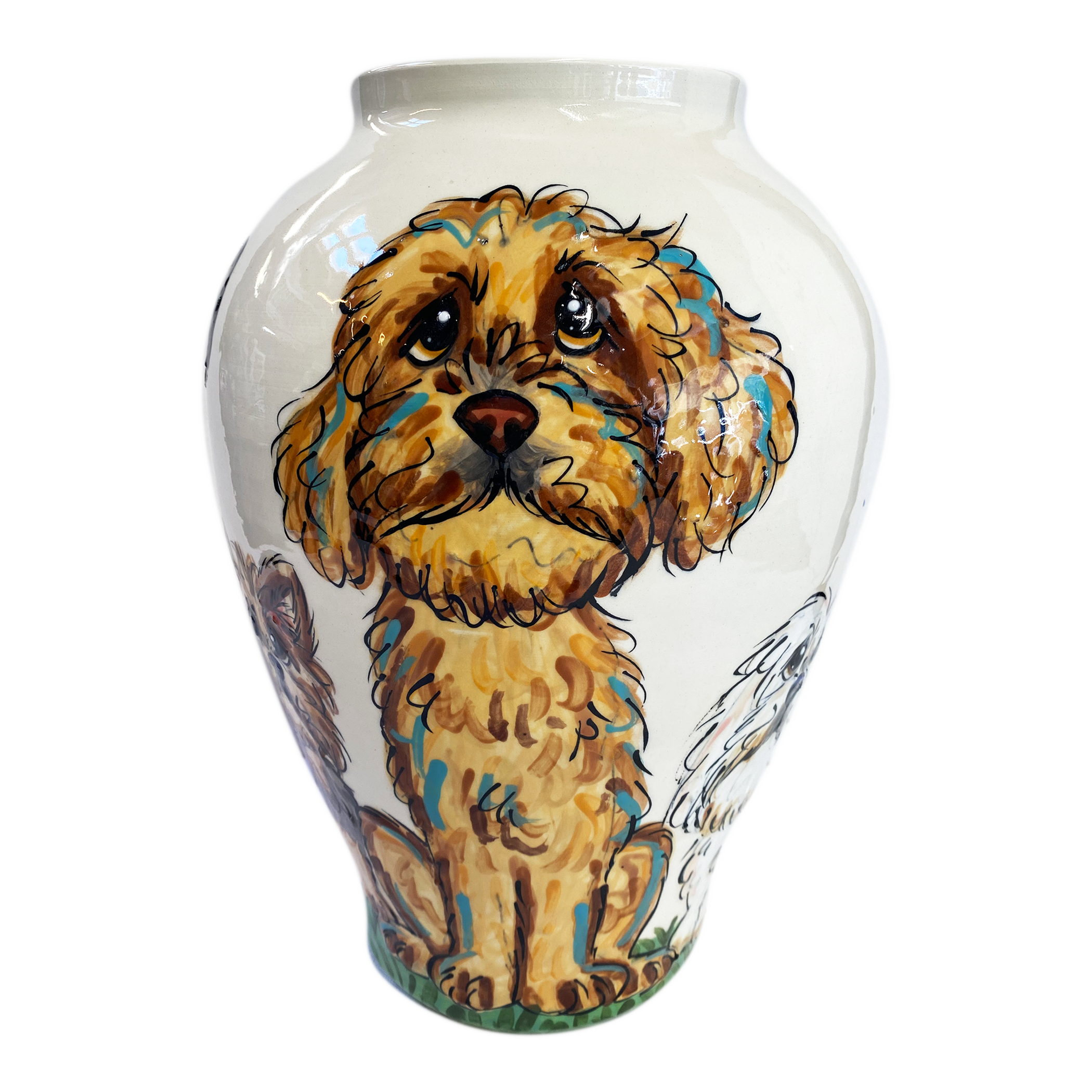 Breed Dog Decorator Vase