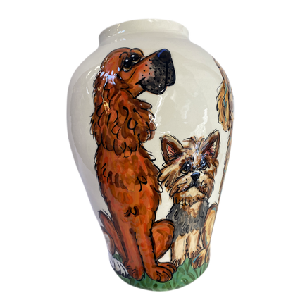 Breed Dog Decorator Vase