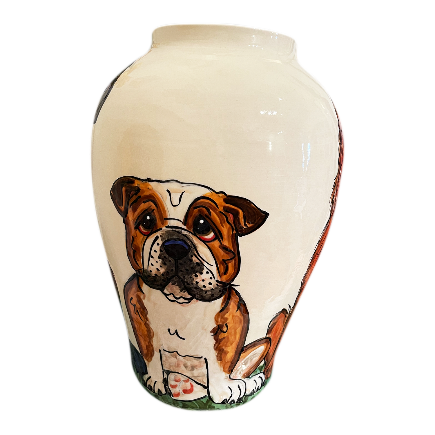 Breed Dog Decorator Vase