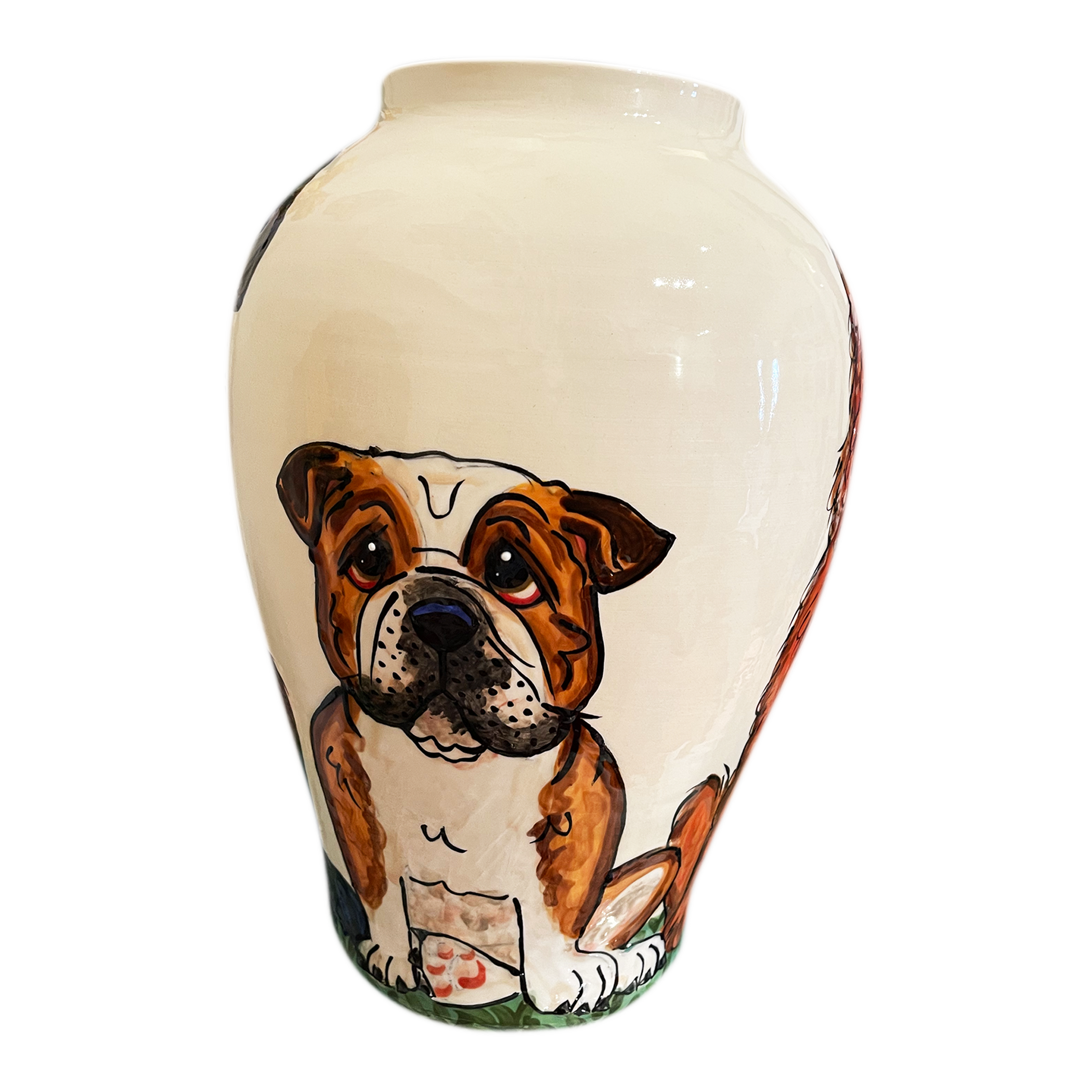 Breed Dog Decorator Vase