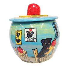 Back to School Pug Treat Jar