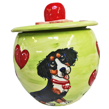 Bernese Mountain Dog Treat Jar