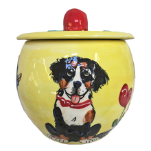 Bernese Mountain Dog Treat Jar