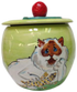 CAT FOOD STORAGE JAR CERAMIC CUSTOM