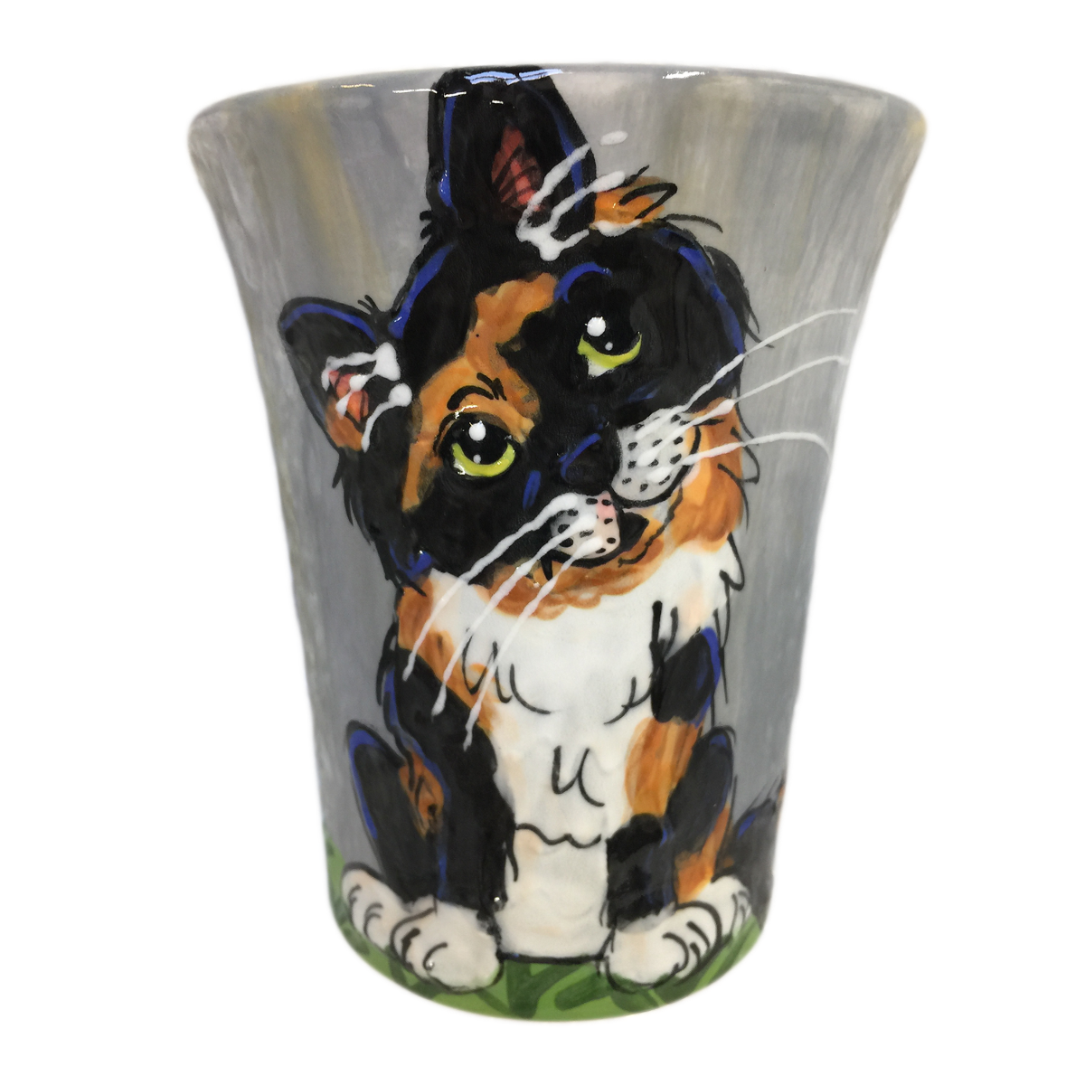 image of kitten on coffee mug by debby carman