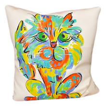 Cat Pillow - Vinyl Leather