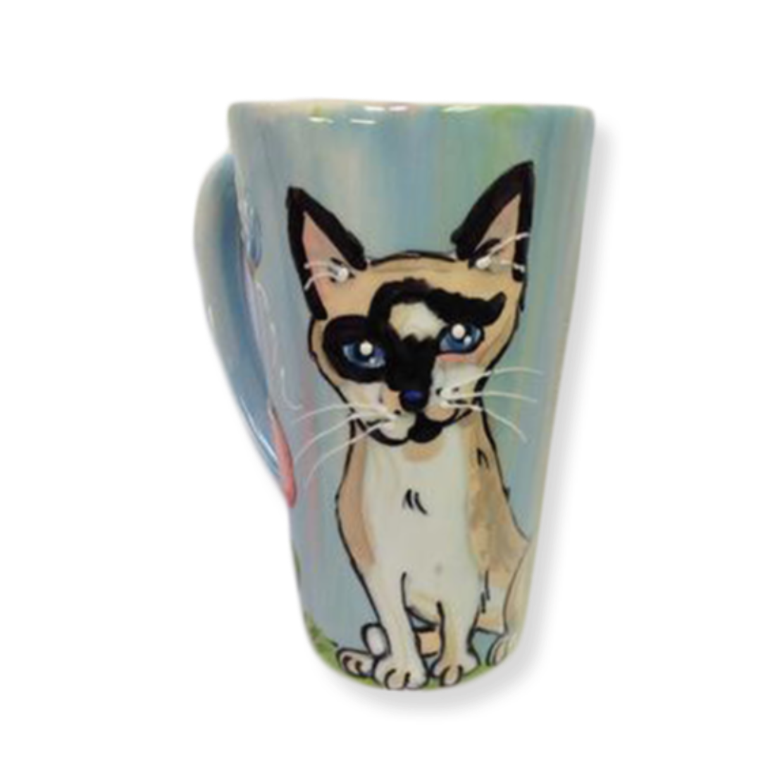 Siamese Cat Latte Mug