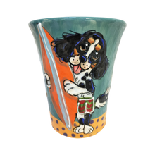 King Charles Cavalier Coffee Mug Tri and Blenheim