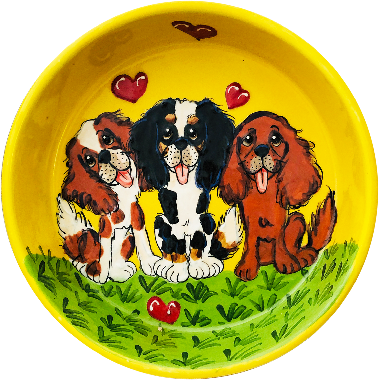 Cavalier King Charles 10&quot; Dog Bowl