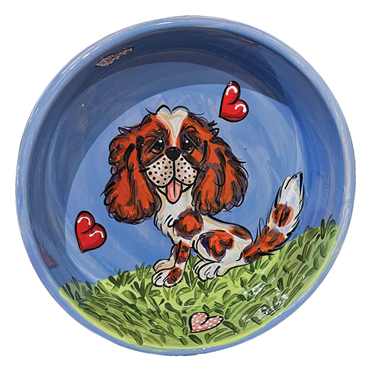 Cavalier King Charles Spaniel  | Ceramic Bowl Art