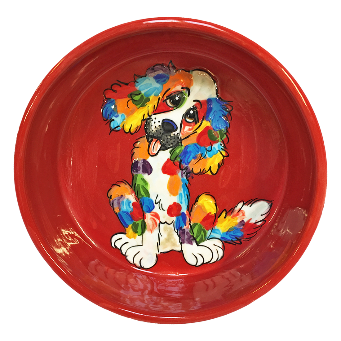 Cocker Spaniel Rainbow Palz™ Bowl