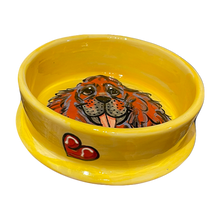 Cavalier Love Personalized Ceramic Bowl