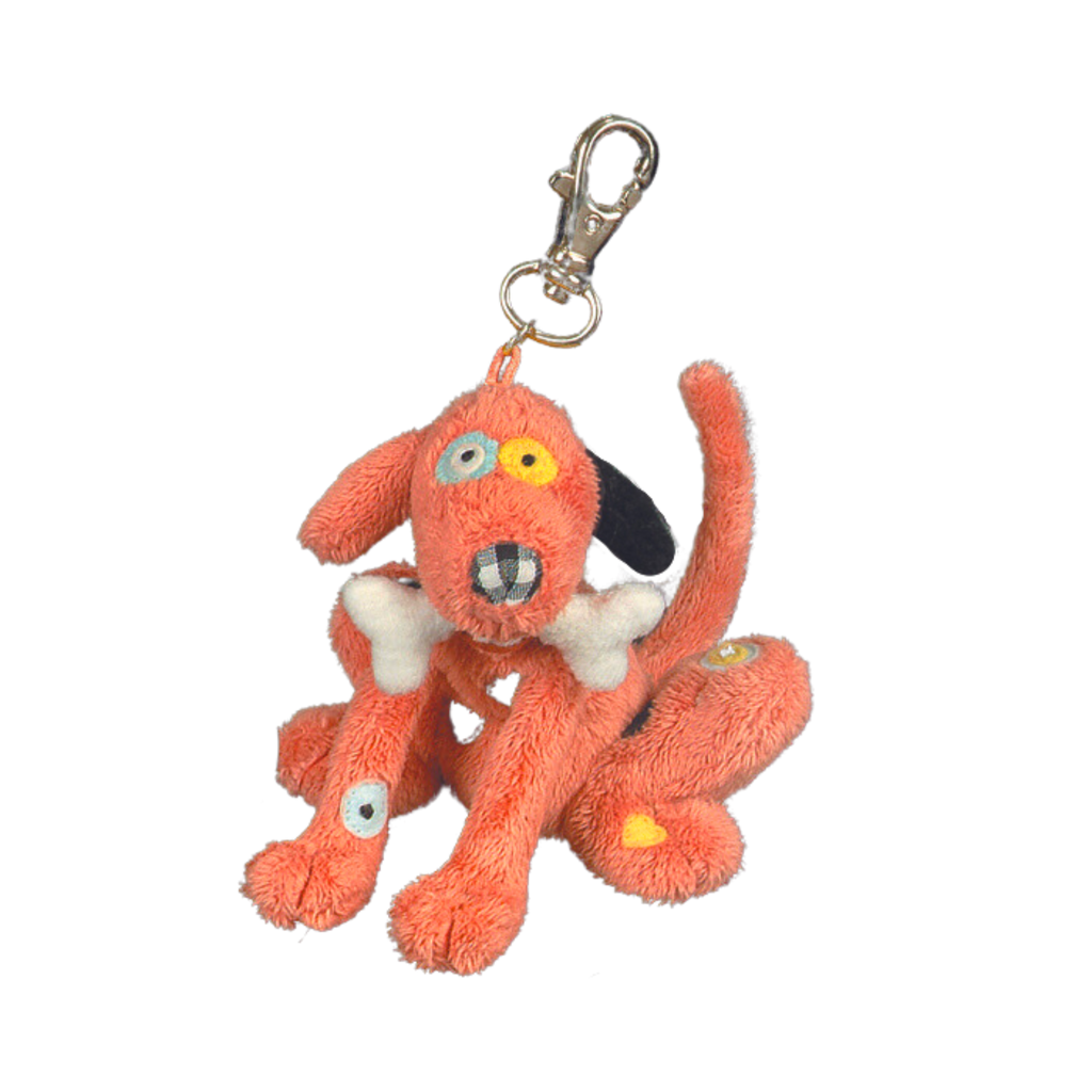 Bowzers & Meowzers Plush Key Fob