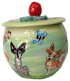 CHIHUAHUA TREAT JAR HAND PAINTED CUSTOM CERAMIC PET POTTERY