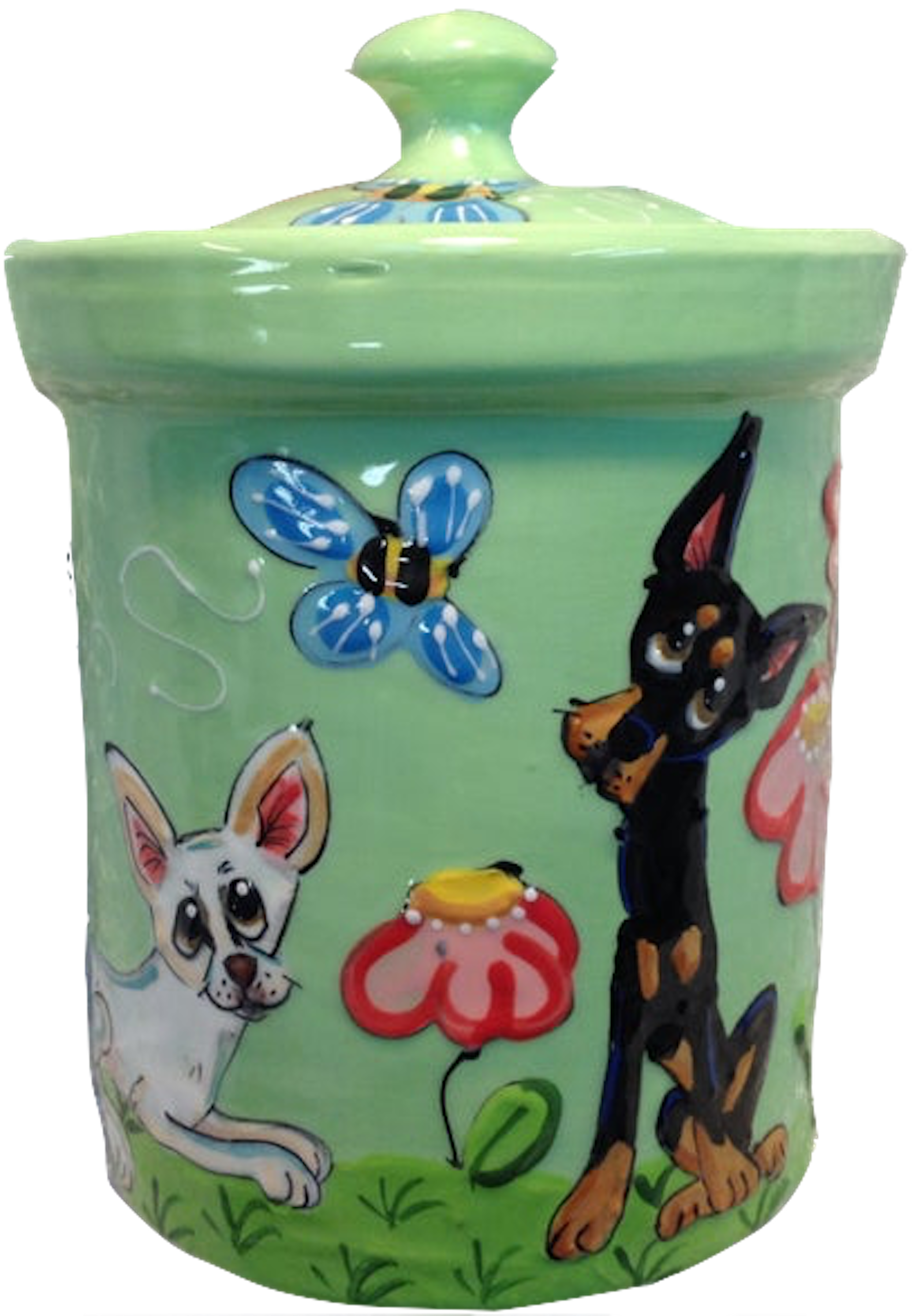 Chihuahua Contempo Treat Jar