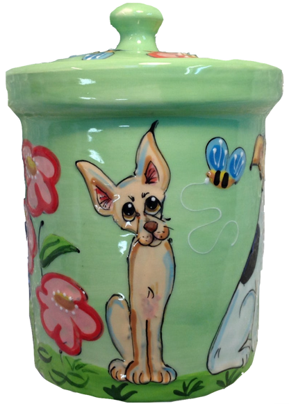 Chihuahua Contempo Treat Jar