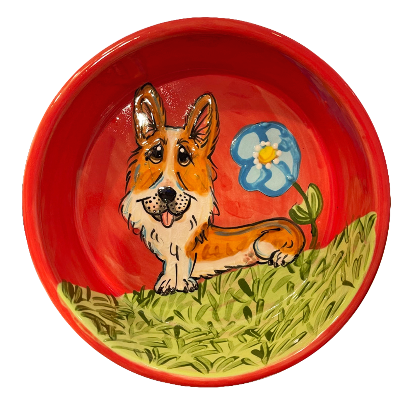 Corgi Garden Love