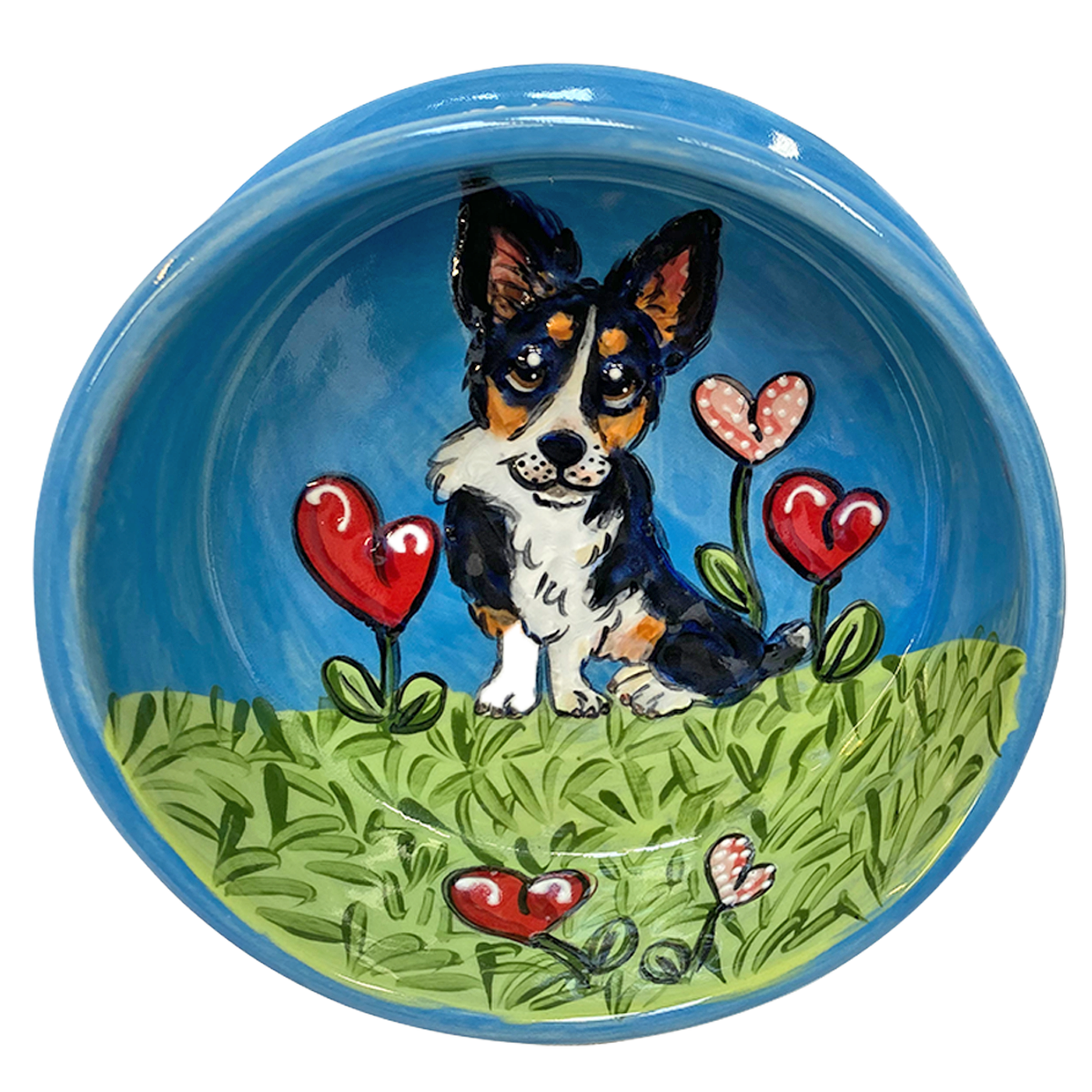 Corgi Garden Love