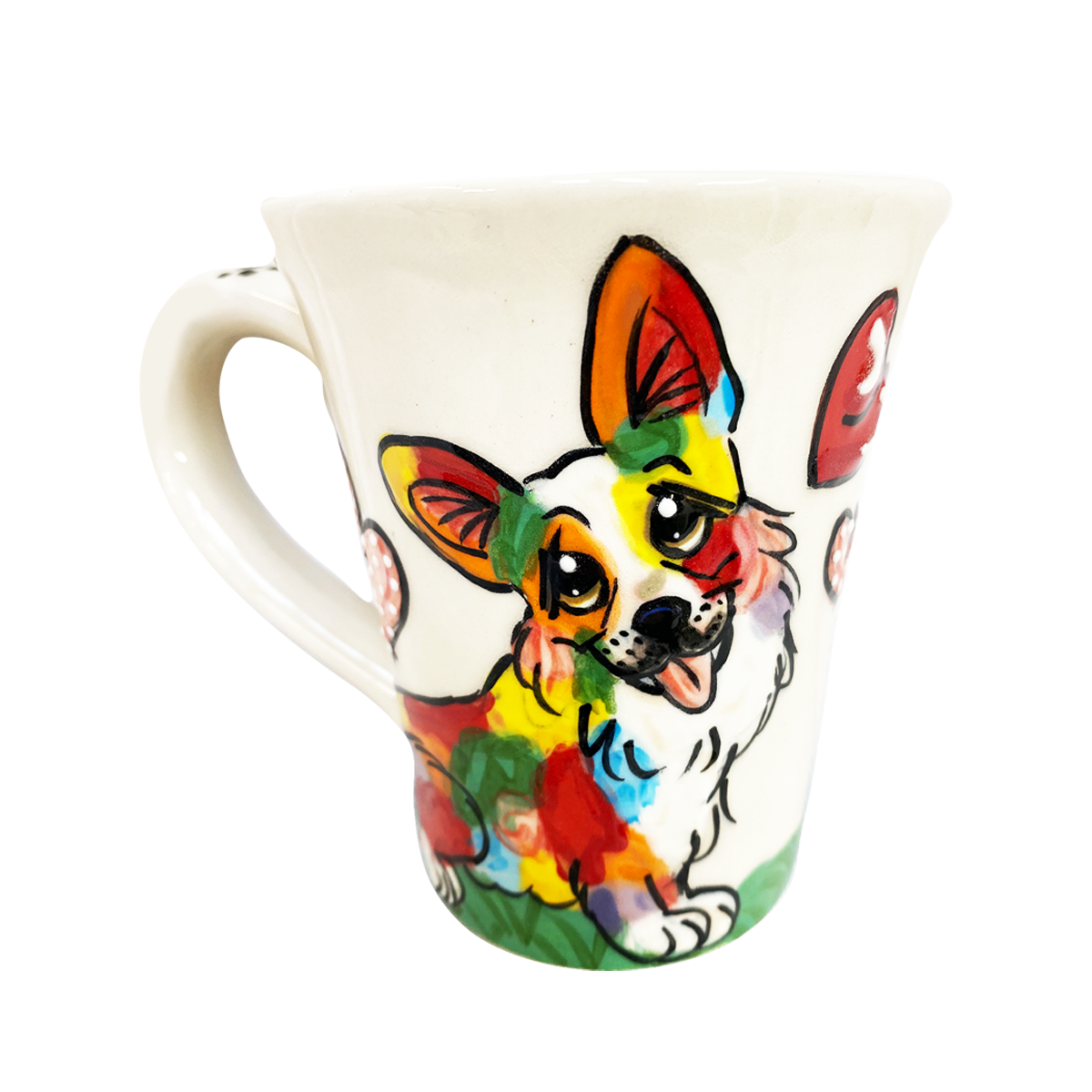 Rainbow Palz™ Corgi Dog Mug