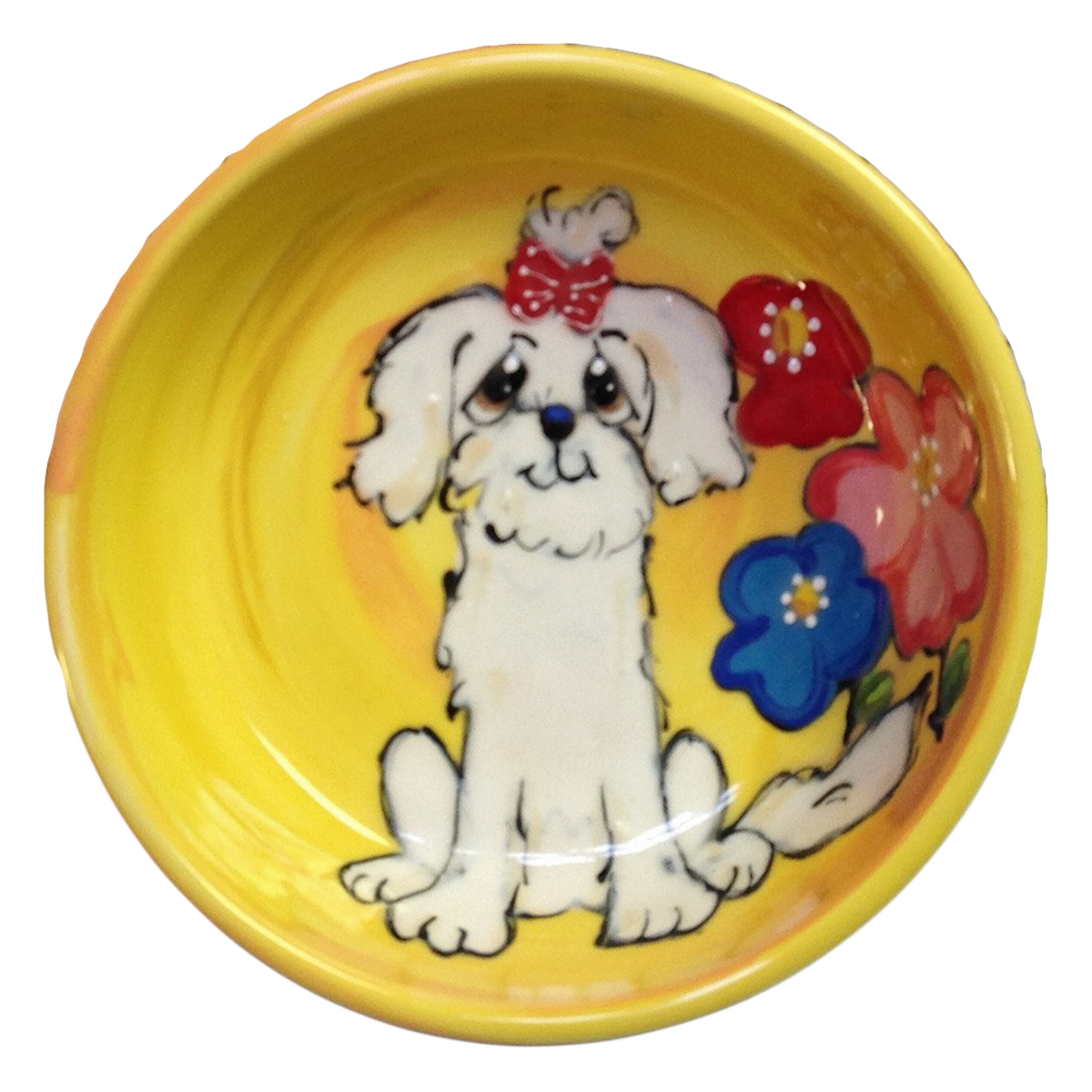 Coton de Tulear - Personalized Custom Pet Bowl