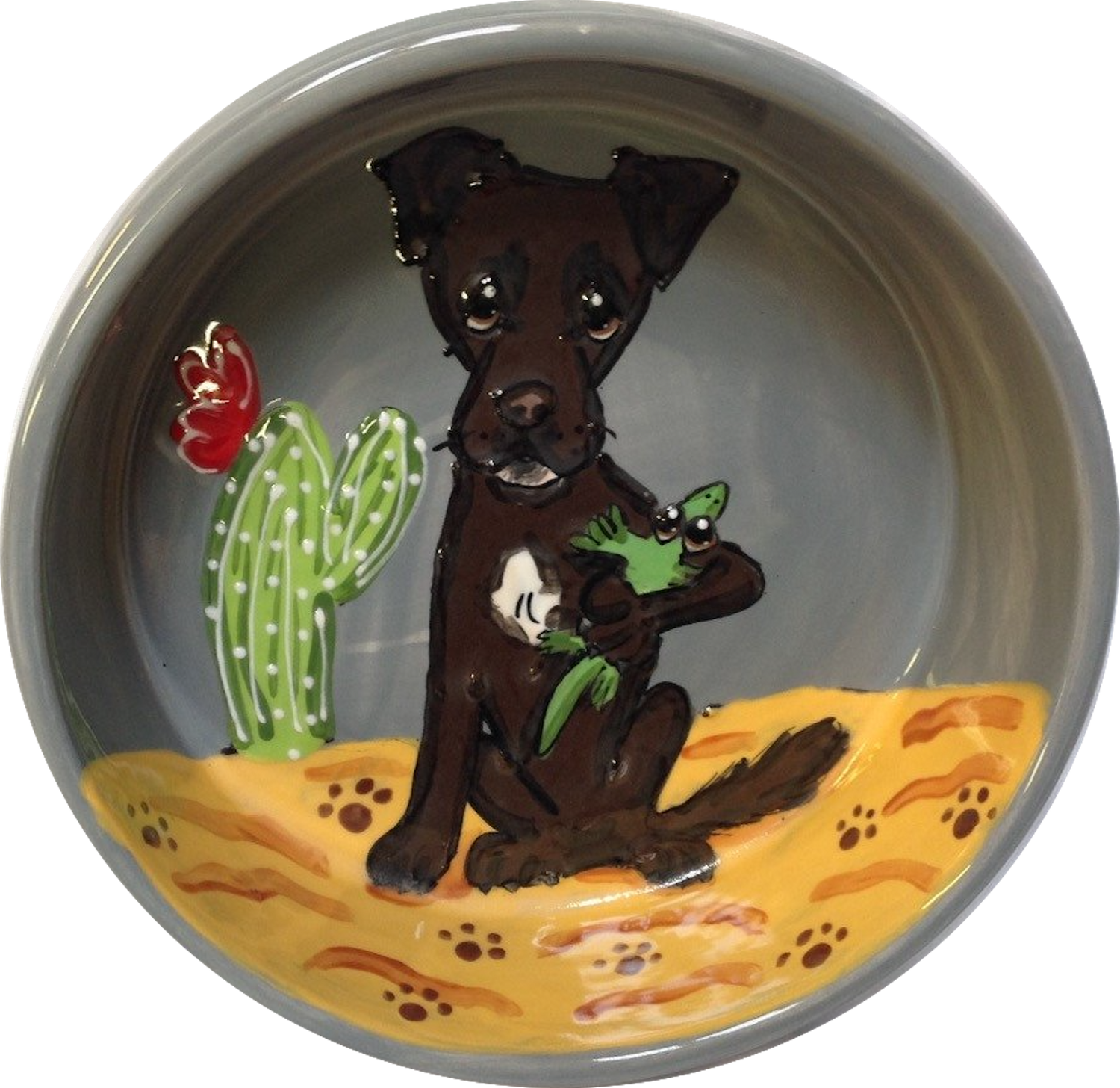 Custom Mixed Breed Dog Bowl