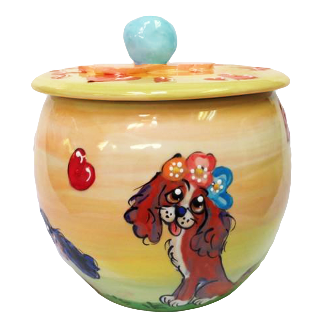 King Charles Cavalier Treat Jar