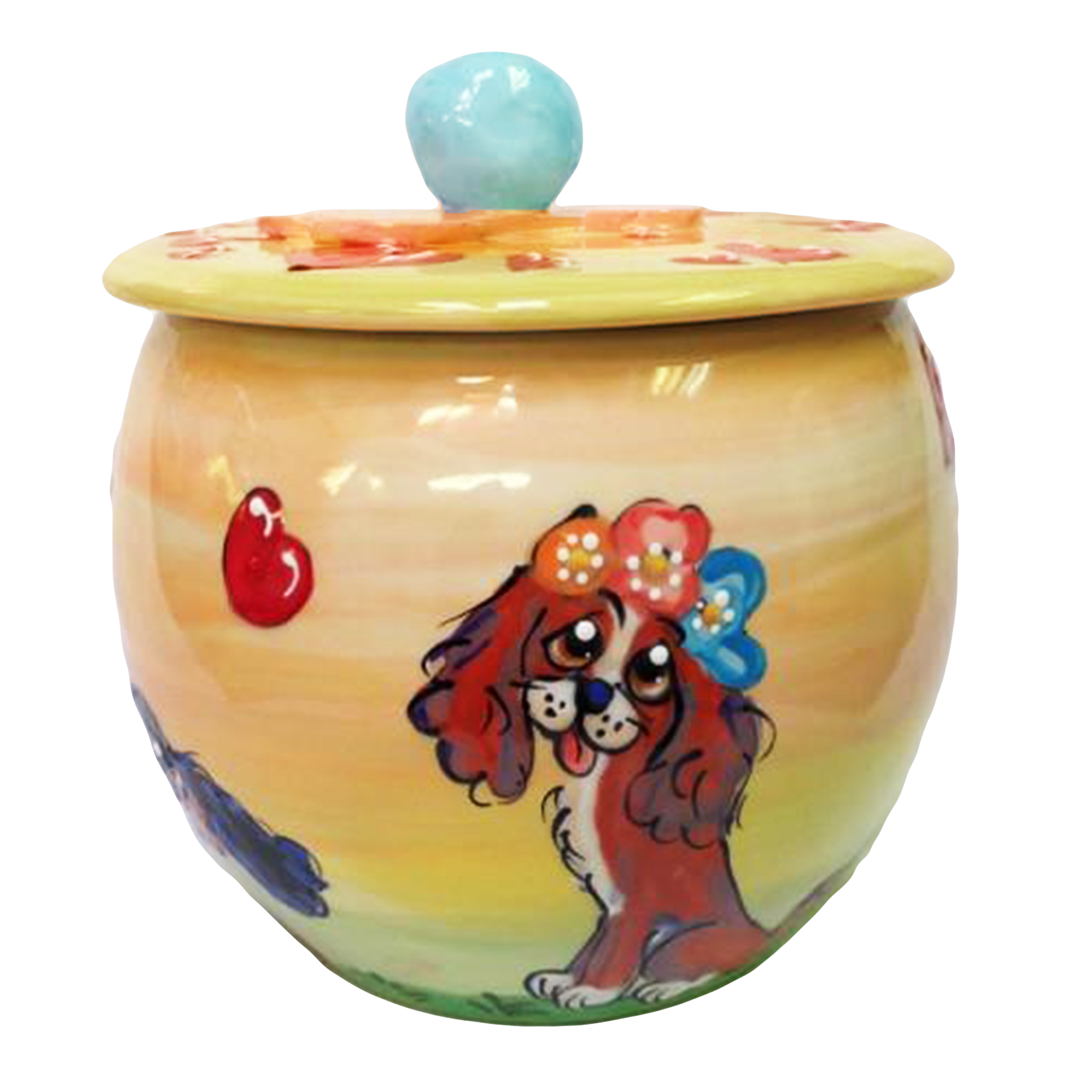 King Charles Cavalier Treat Jar