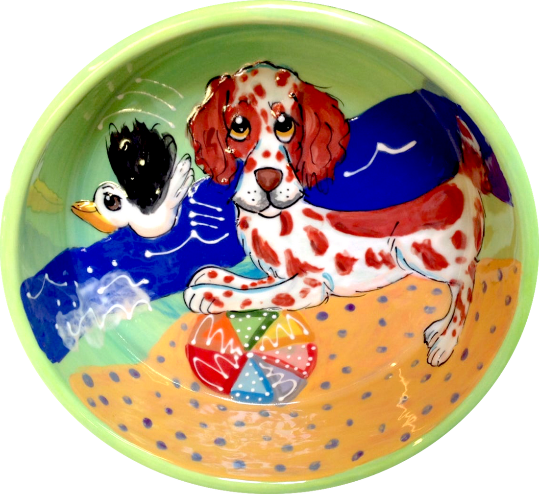 Clumber Spaniel Dog Bowl