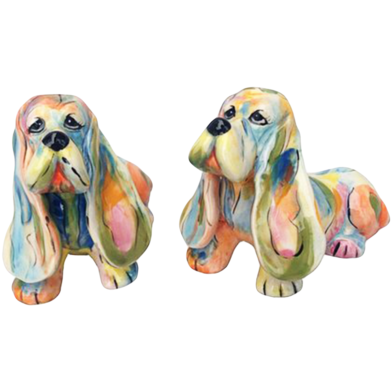 Cocker Spaniel Salt &amp; Pepper Shakers - Blue Sky