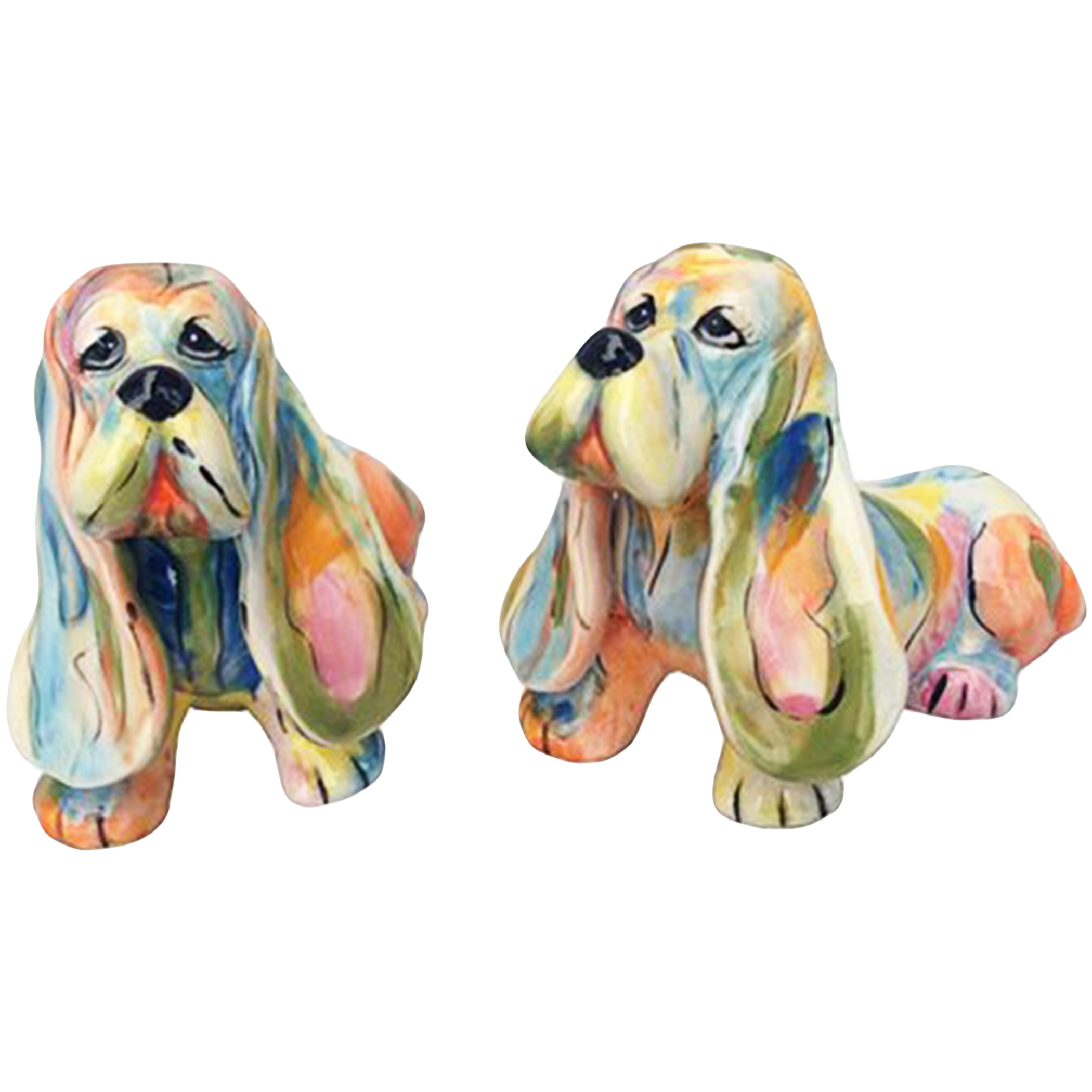 Cocker Spaniel Salt &amp; Pepper Shakers - Blue Sky