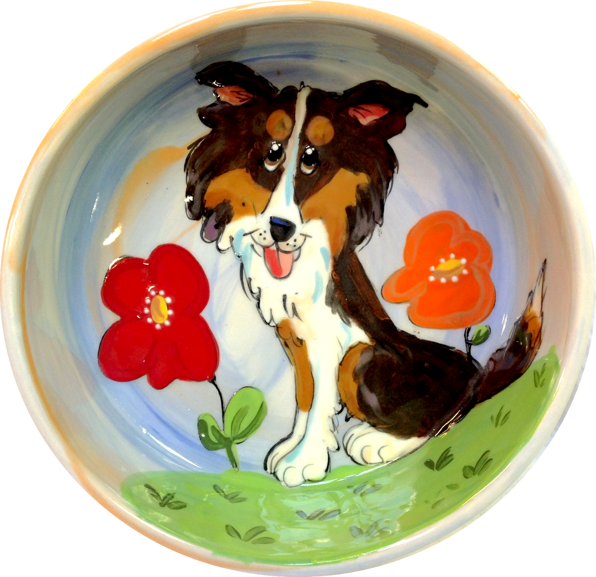 Collie Dog Bowl