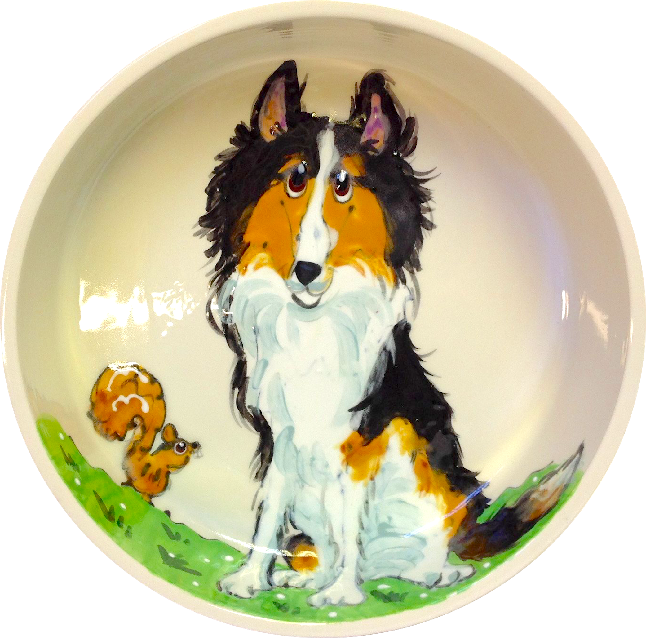 Collie Dog Bowl