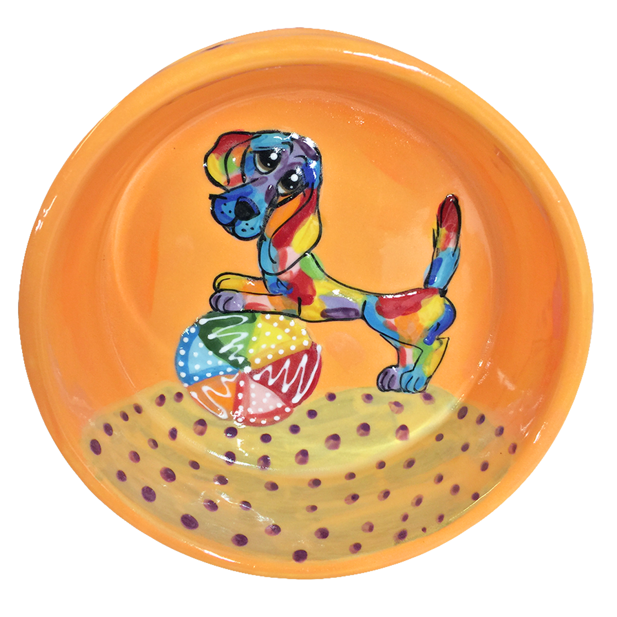 Dachshund Rainbow Palz™ Bowl