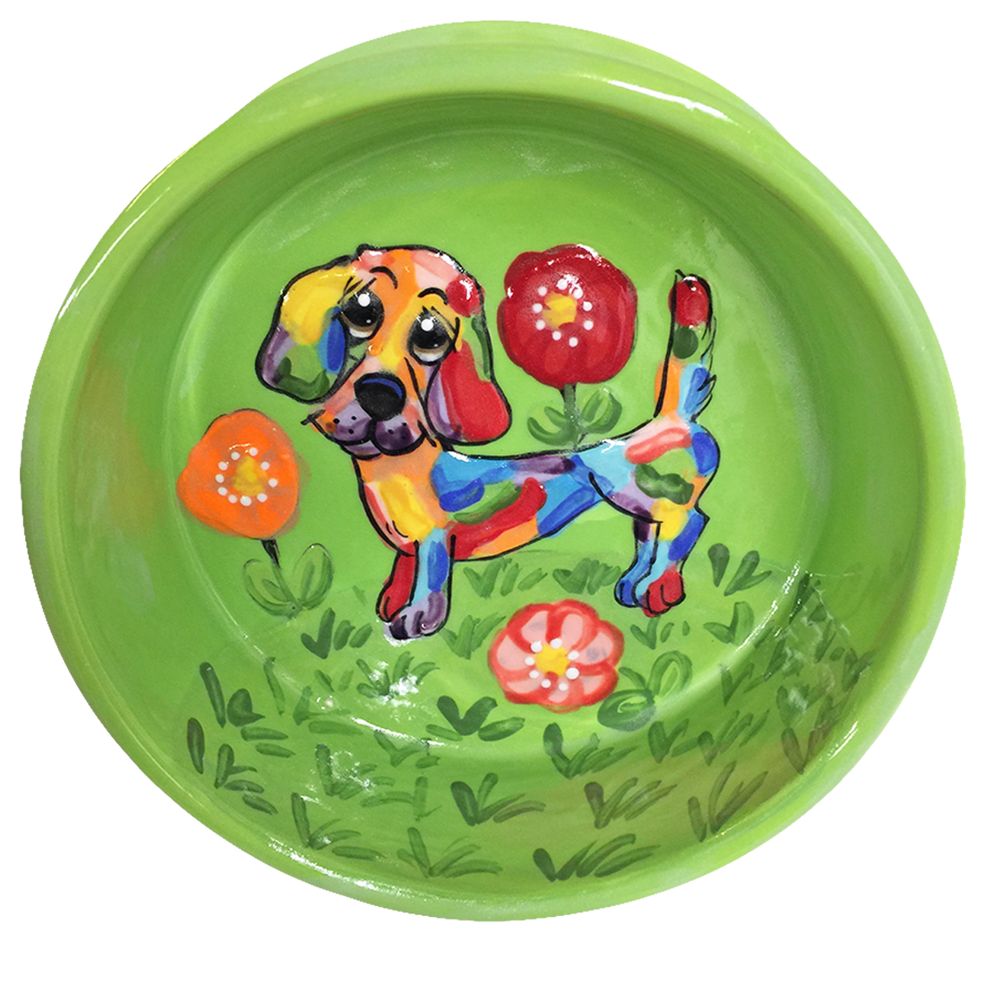 Dachshund Rainbow Palz™ Bowl