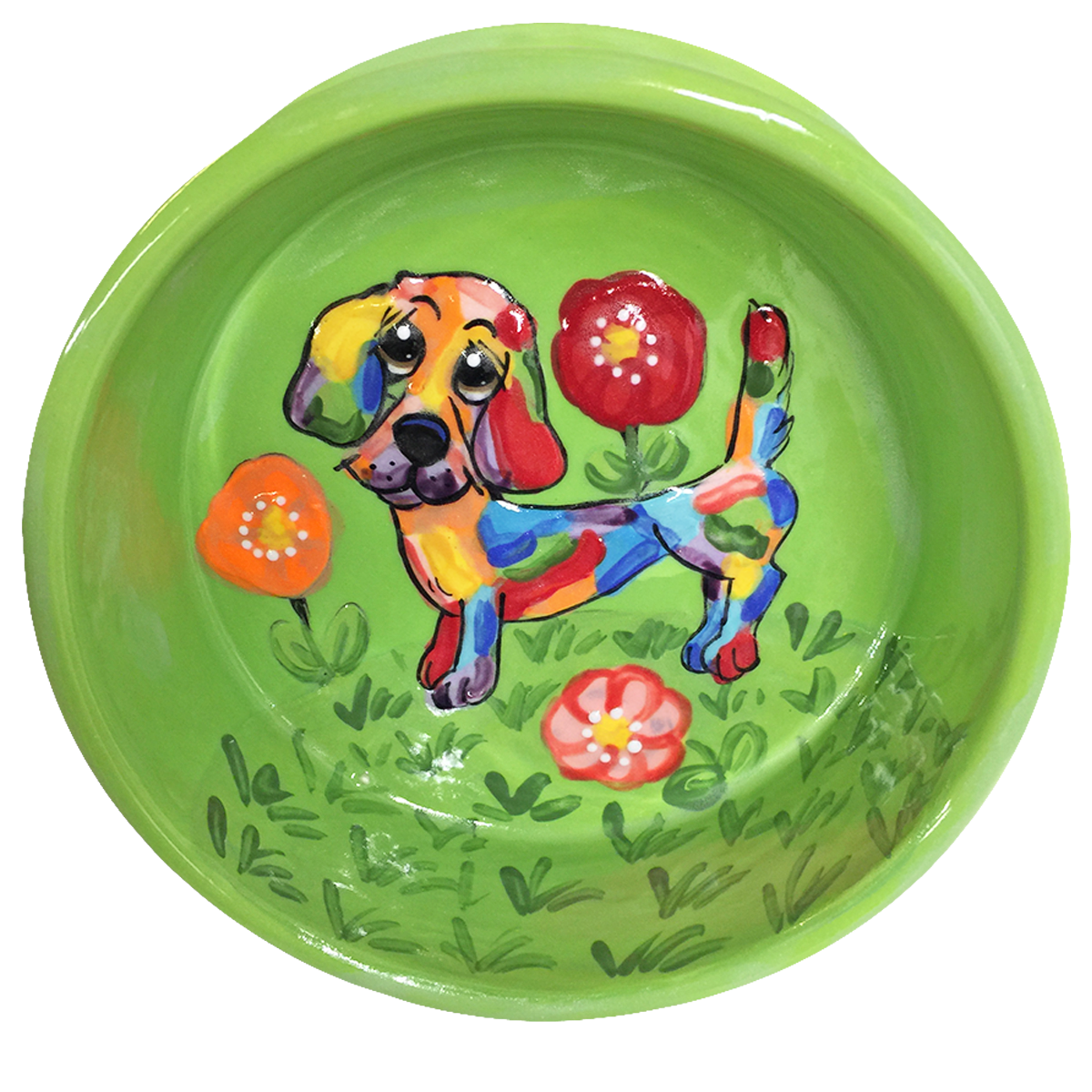 Dachshund Rainbow Palz™ Bowl