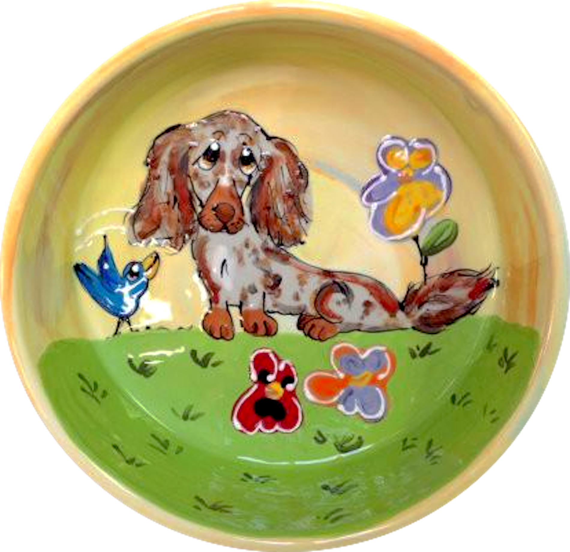 Dachshund Dog Bowl