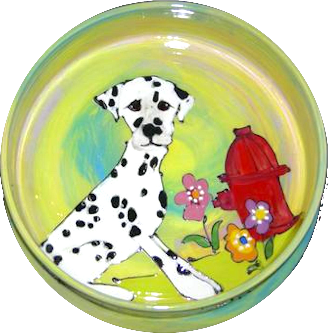 Dalmation Dog Bowl