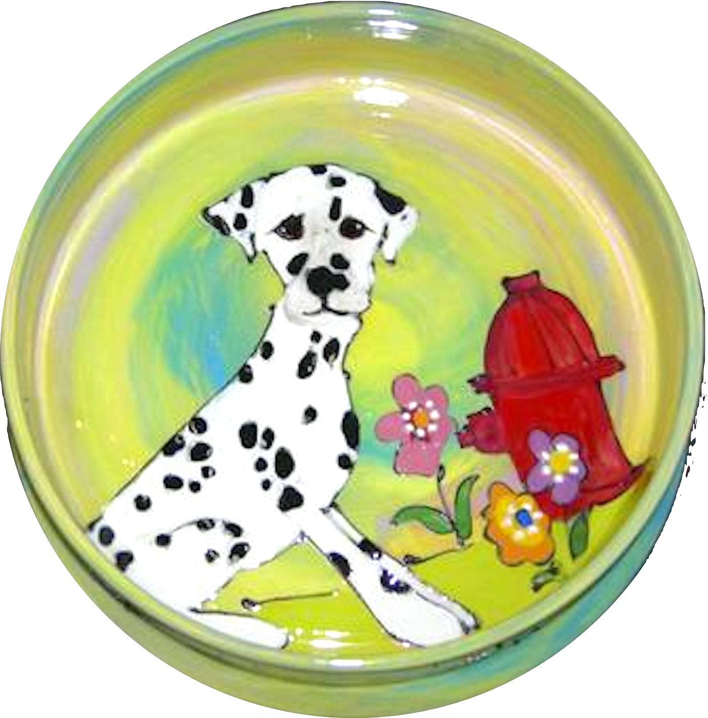 Dalmation Dog Bowl