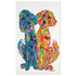 iCanvas Doodle Painting Wall Decor by Debby Carman Faux Paw Petique