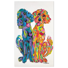 iCanvas Doodle Painting Wall Decor by Debby Carman Faux Paw Petique
