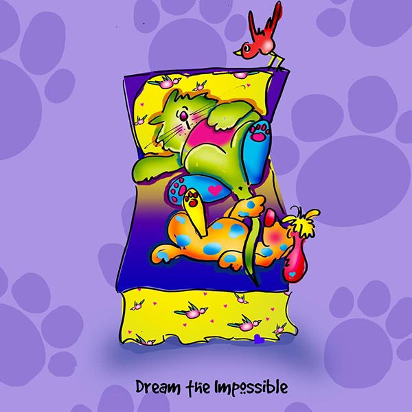 &quot;Dream the Impossible&quot; WHIMSHOTS CANVAS